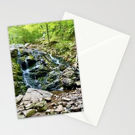 Waterfall in the Valley Stationery Card