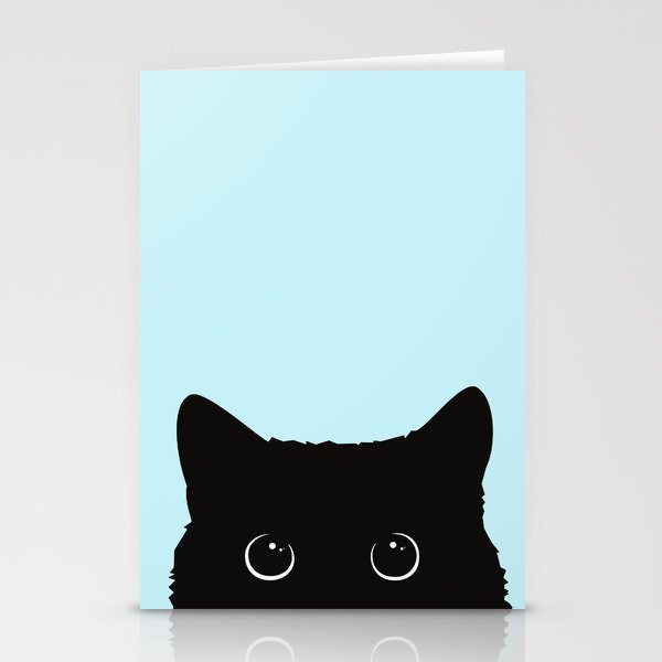 Black cat I Stationery Cards