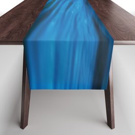 Underwater blue background Table Runner