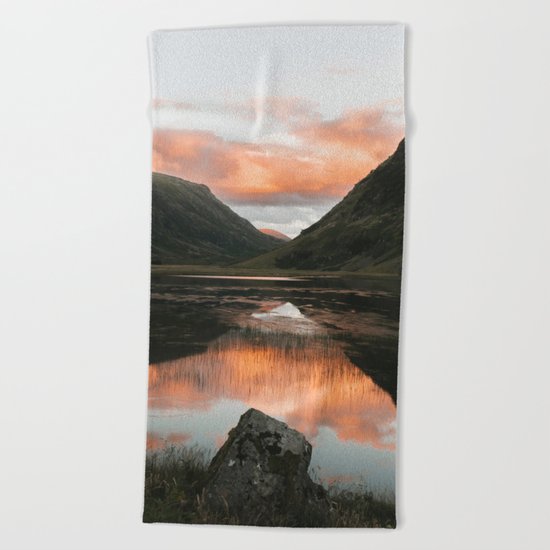 Time Is Precious - Landscape Photography Beach Towel