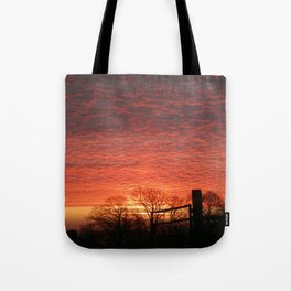 Sizzling Sunset Tote Bag
