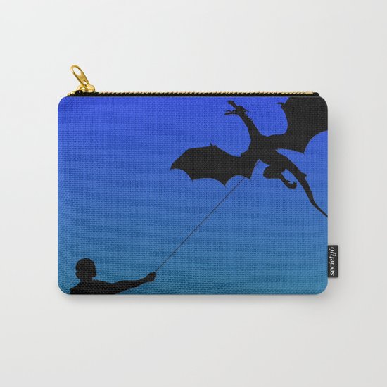 Magical Dragon Dragon (blue green) Carry-All Pouch