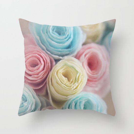 Spring into Life Throw Pillow