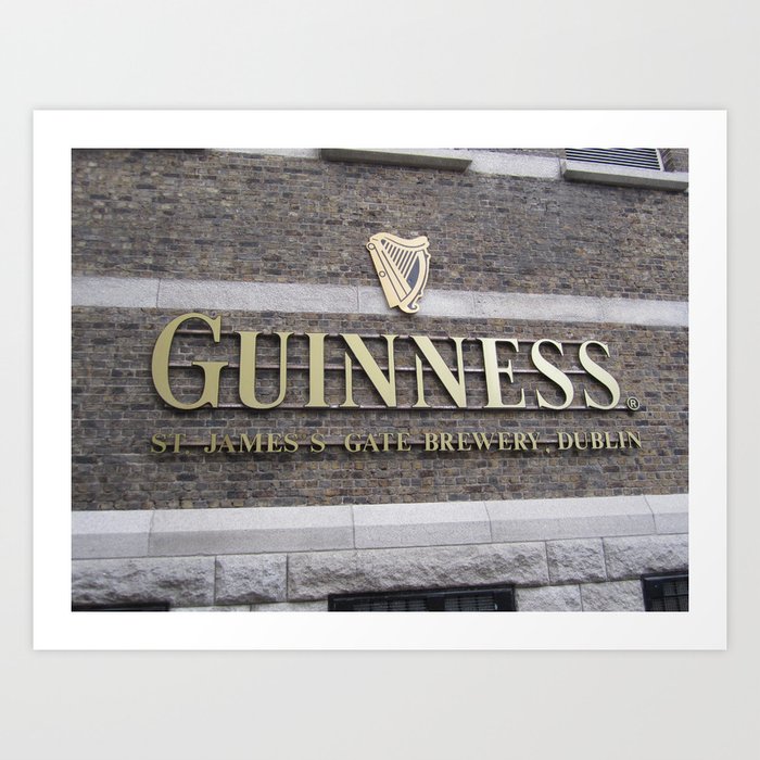 Guinness Storehouse Art Print By Emilyls Society6