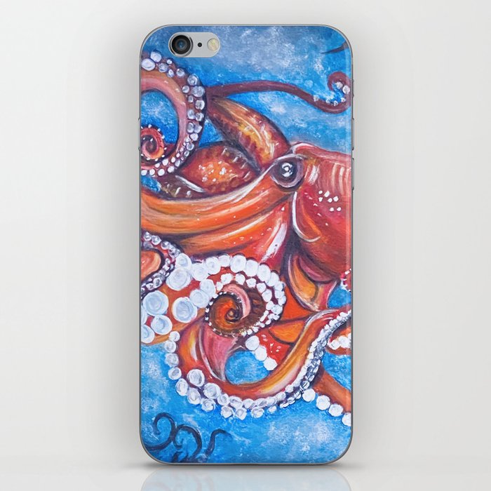 Colorful Octopus iPhone Skin