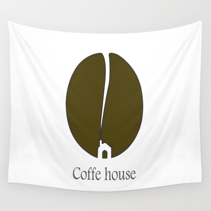 Coffee house Wall Tapestry