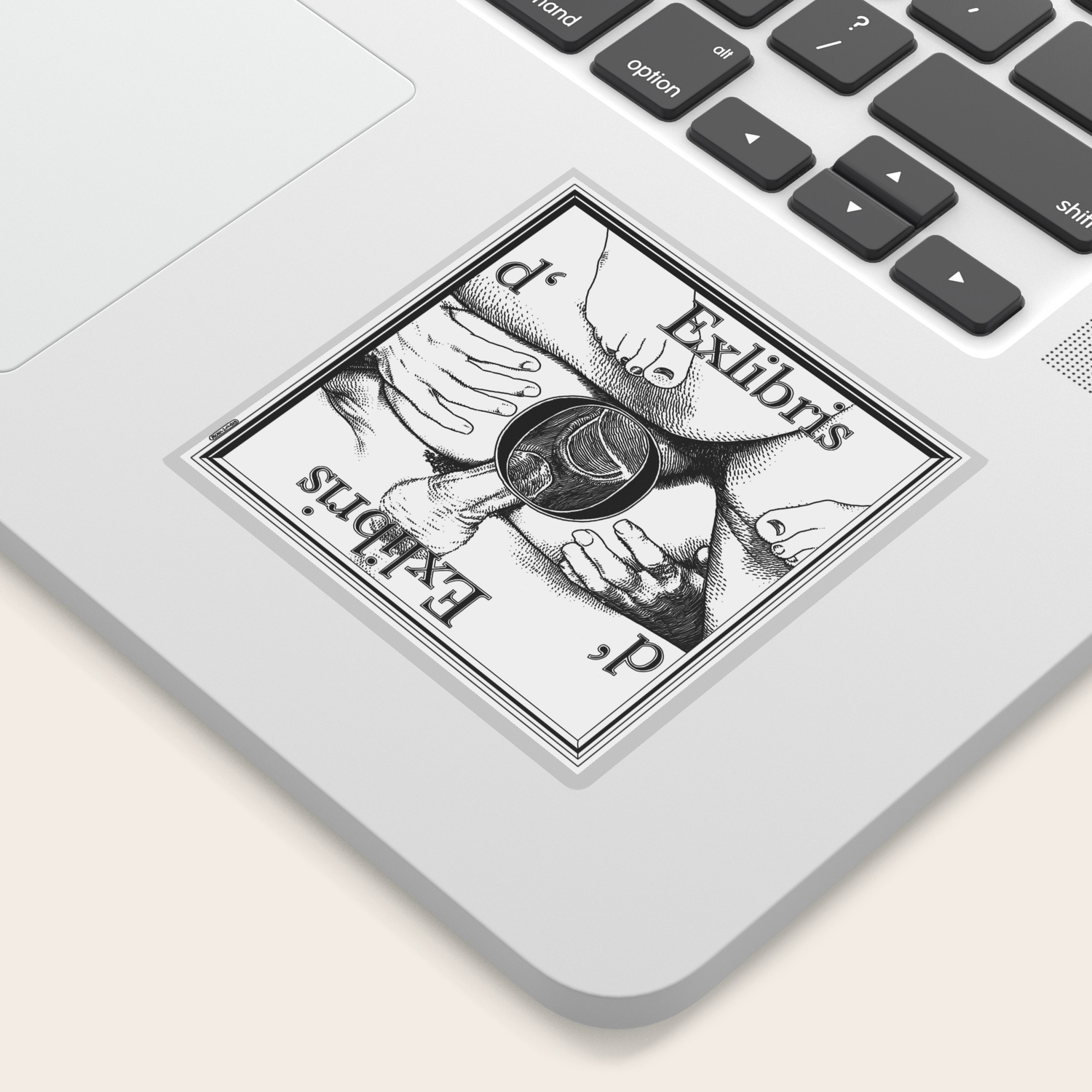 Asc 471 L Ex Libris D O The Target Sticker By Apolloniasaintclair Society6