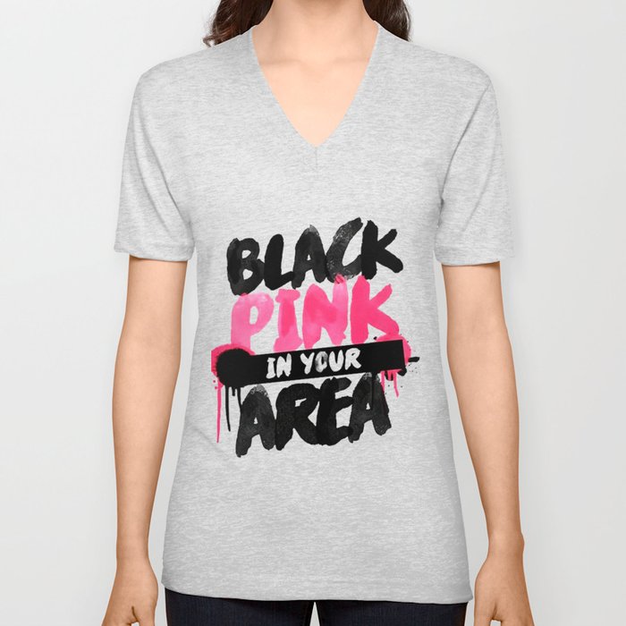 BlackPink V Neck T Shirt