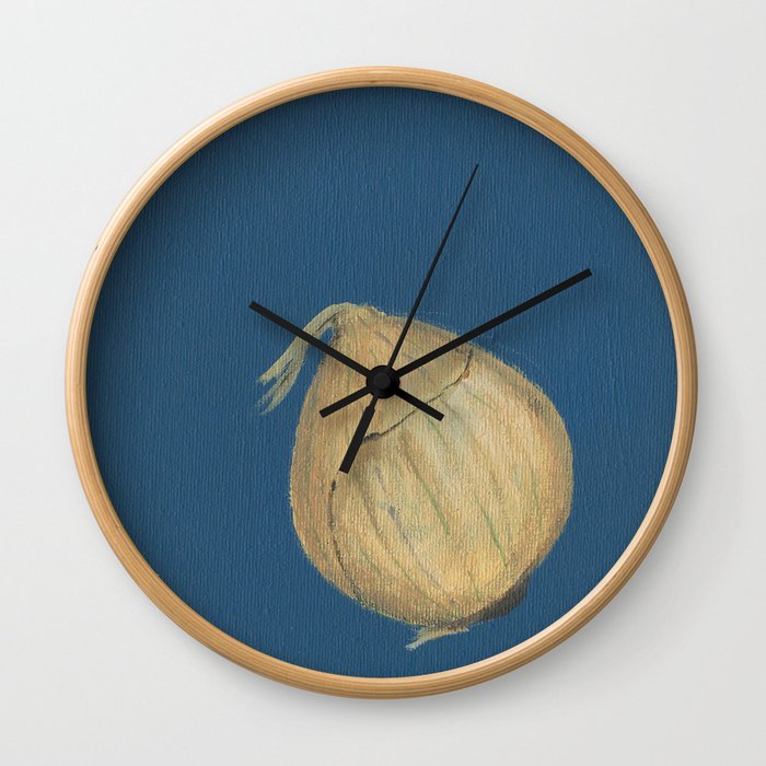 Aromatic Onion Wall Clock