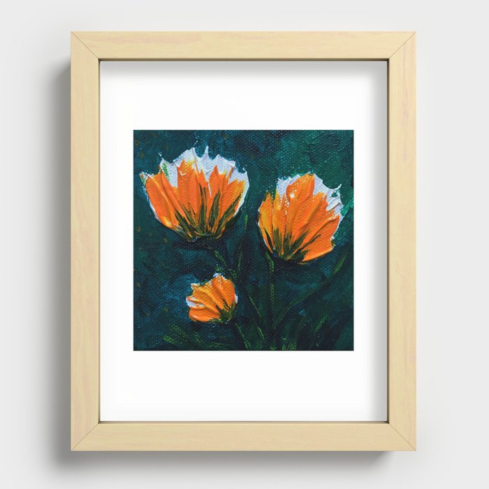 Fire Recessed Framed Print