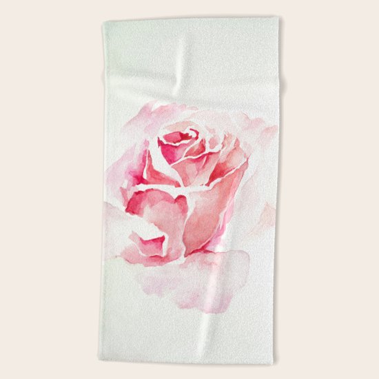 The rose Beach Towel