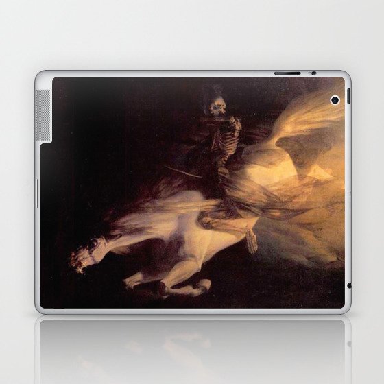  Death on a Pale Horse La Mort sur un cheval pâle - Édouard Ravel de Malval Laptop & iPad Skin