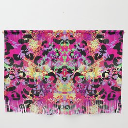 Wild Leopard Pink Wall Hanging