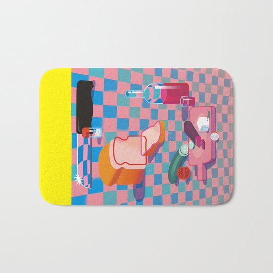The Knife Bath Mat