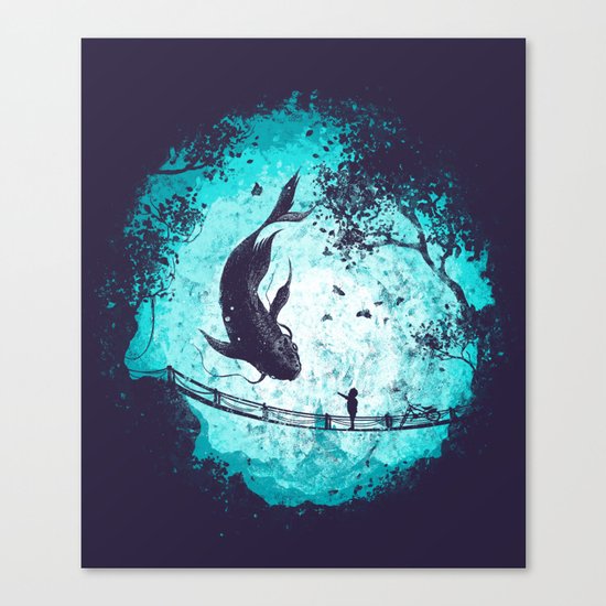 My Secret Friend Canvas Print