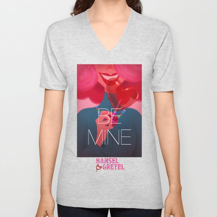 Hansel Gretel Movie Poster Valentine S Day Unisex V Neck By Dylanbonner Hansel Gretel Movie Poster Valentine S Day Unisex V Neck By Dylanbonner