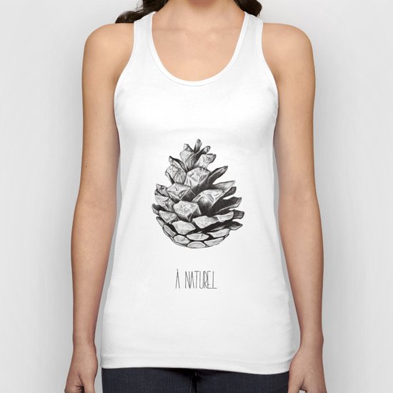 Fir cone Unisex Tank Top