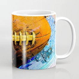 Football ball vs 2 Coffee Mug