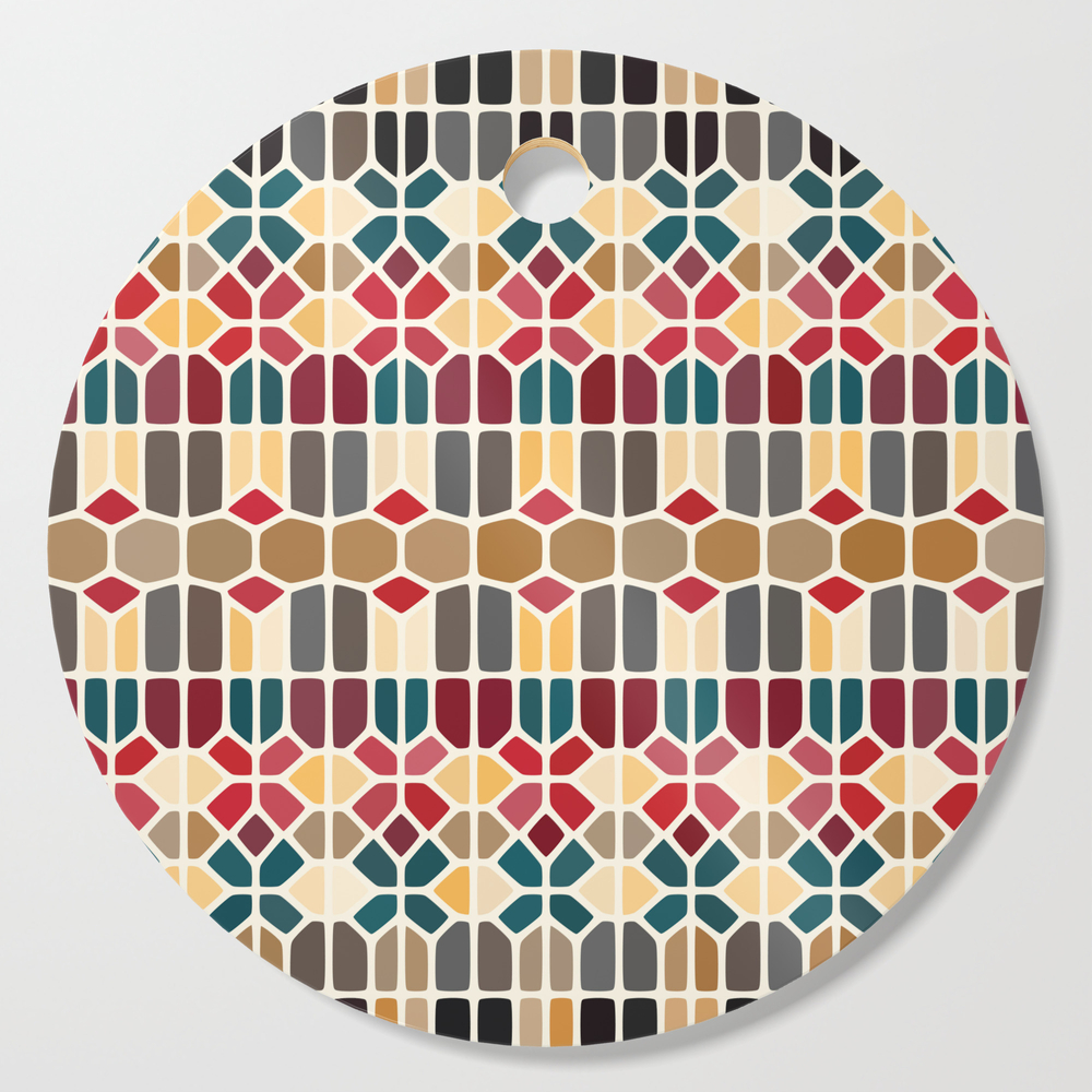 Budapest Voronoi Cutting Board by enriquevalles