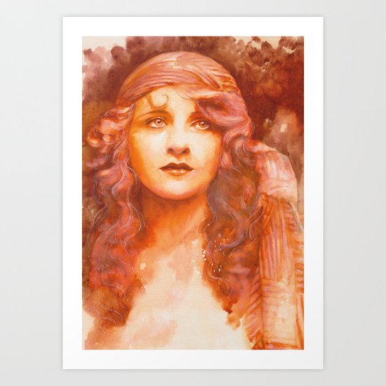 I wish you were here Art Print