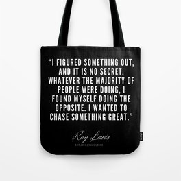 21 | Ray Lewis Quotes 190511 Tote Bag