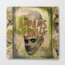 The Addams Family Metal Print