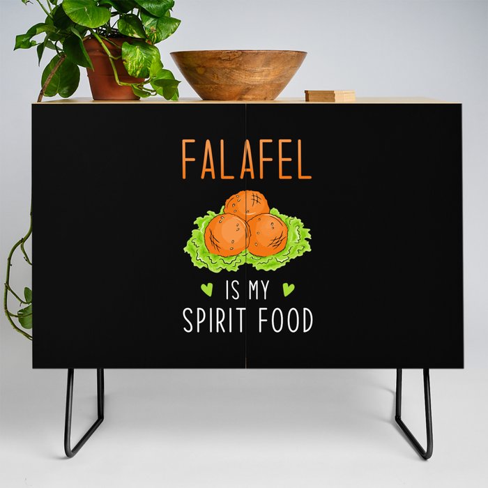 Falafel Spirit Food Credenza