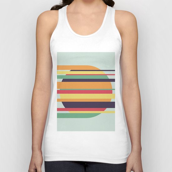 Swimming Field Unisex Tank Top