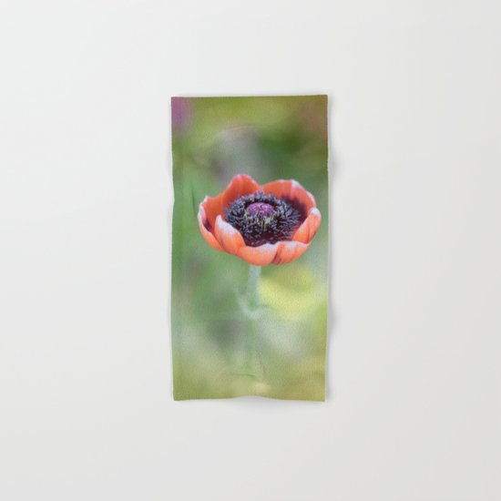 Tiny poppyblossom in LOVE Hand & Bath Towel