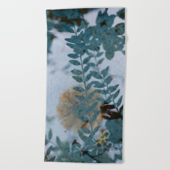 REFLECTIONS #1 #art #society6 Beach Towel
