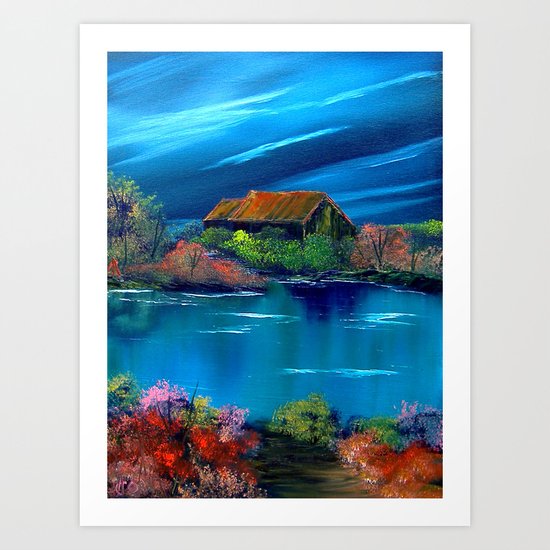 Blue Bayou Art Print