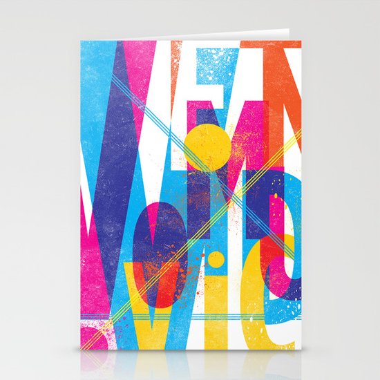 Veni, Vidi, Vici. Vomui. Stationery Cards