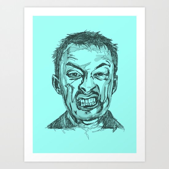 Thom Yorke Art Print