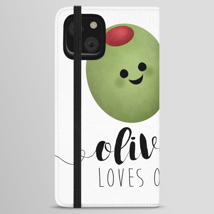 Olive Me Loves Olive You iPhone Wallet Case