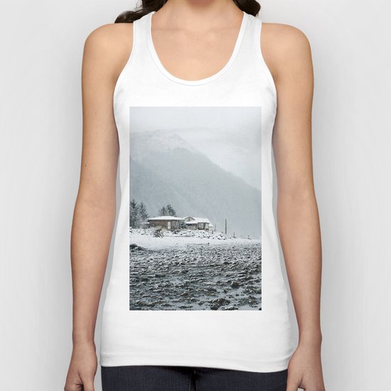 Snowy Valley Unisex Tank Top