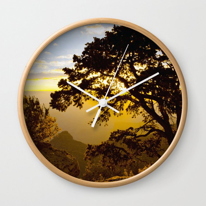 Grand Canyon sunrise Wall Clock