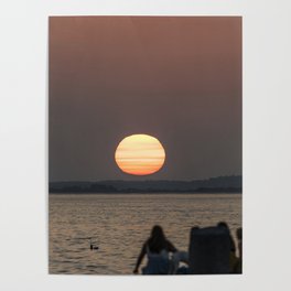 Lanescove Sunset Poster