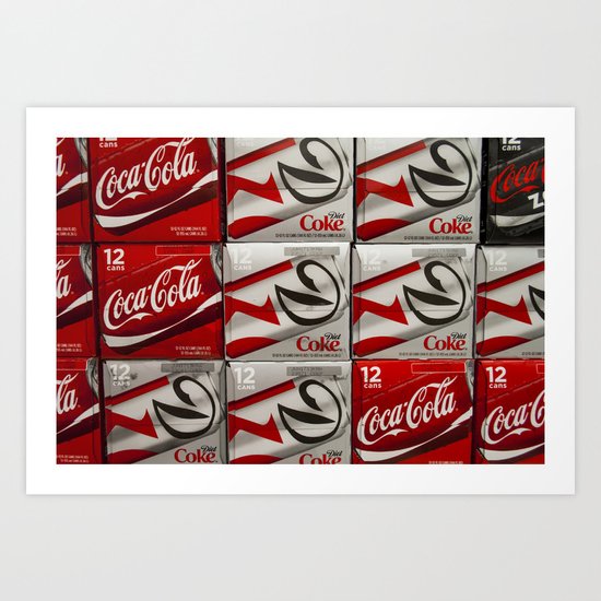 Coke Art Print