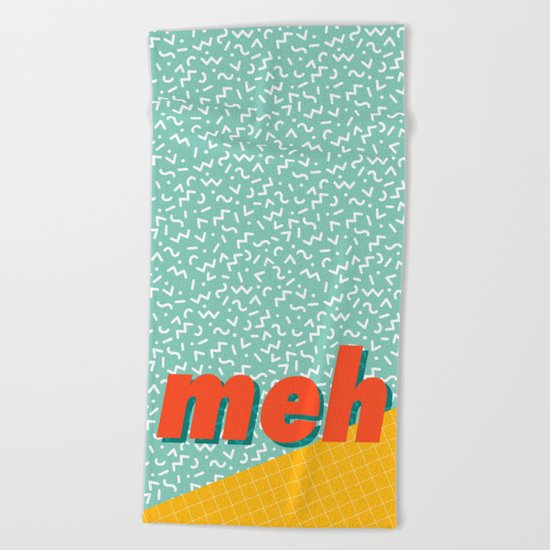 Meh Beach Towel
