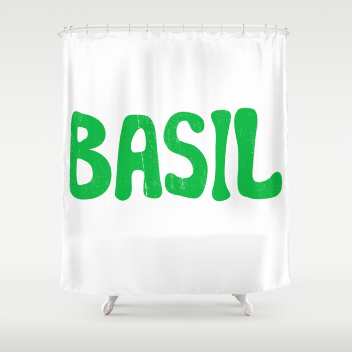 BASIL Shower Curtain