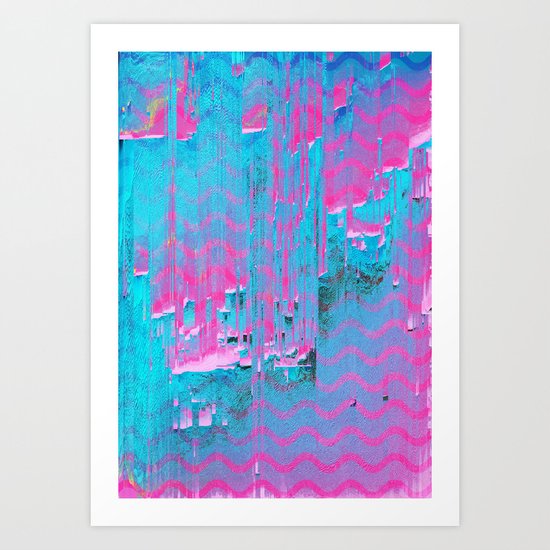 Do the Wave Art Print