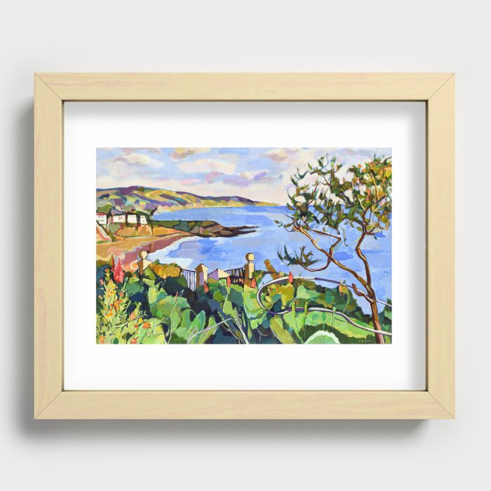 Dana Point View Recessed Framed Print