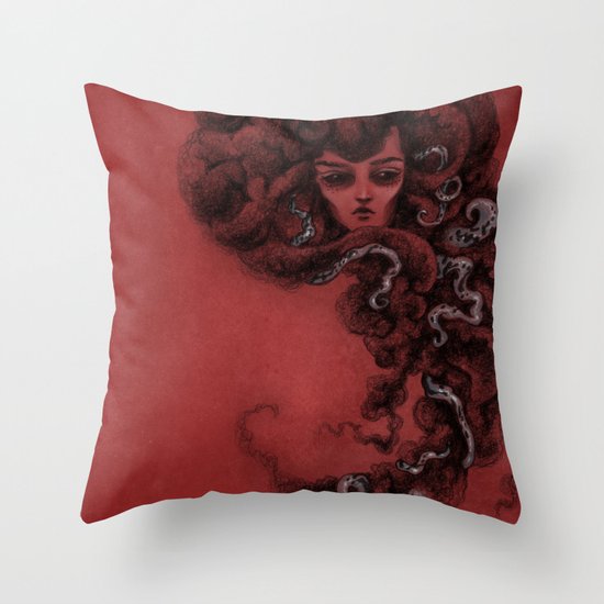 The Maiden Throw Pillow