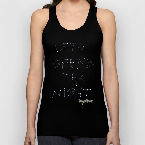 let's spent Unisex Tank Top