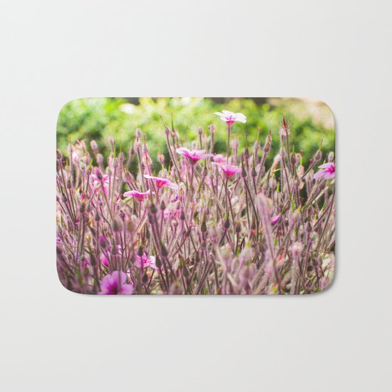 fleurs des champs 5 Bath Mat