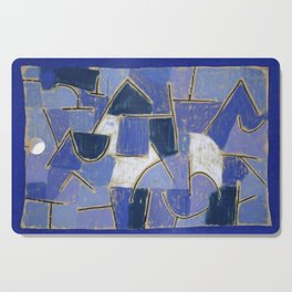 Klee Blue Night Famous Painting Reproduction Cutting Board
