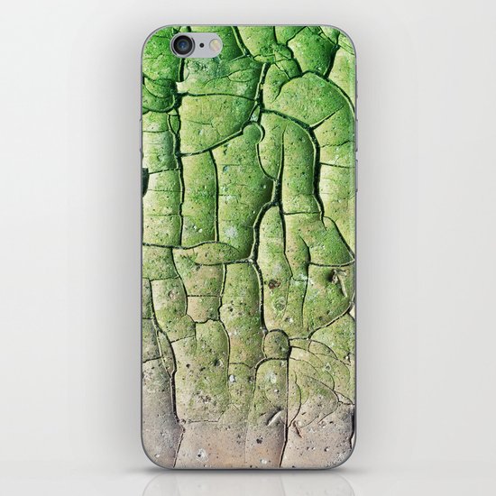 Peeling Green iPhone & iPod Skin