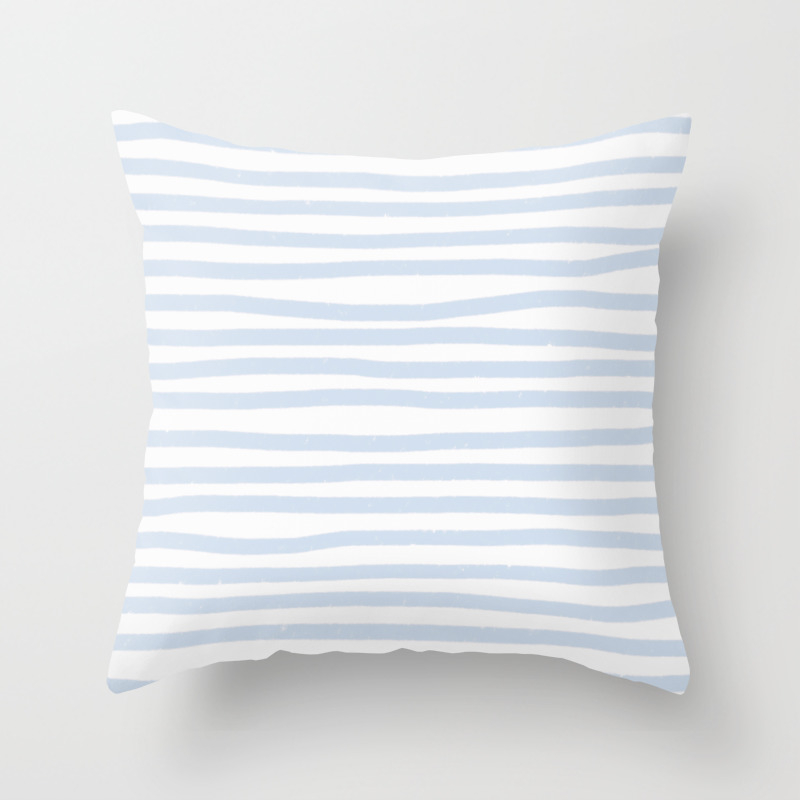 Chalk Drawing And Strawberry Throw Pillows Society6