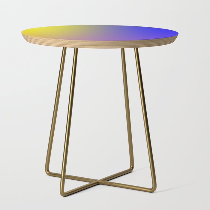 92  Rainbow Gradient Colour Palette 220506 Aura Ombre Valourine Digital Minimalist Art Side Table