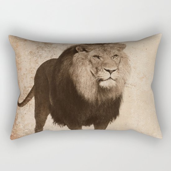 Lion Rectangular Pillow